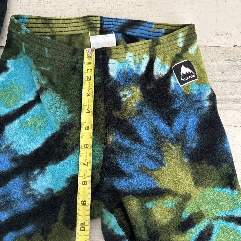 Burton Youth Kids M Lightweight Snowboard Ski 1st Base Layer Set Tie-Dye